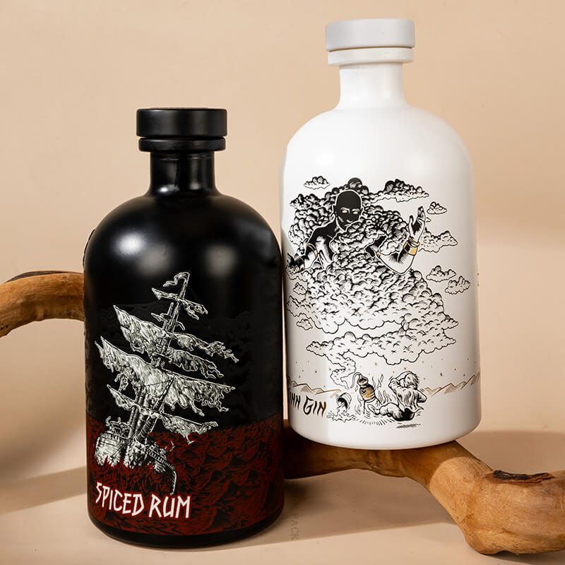 Hot-stamping Patterns Liquor Bottle-5