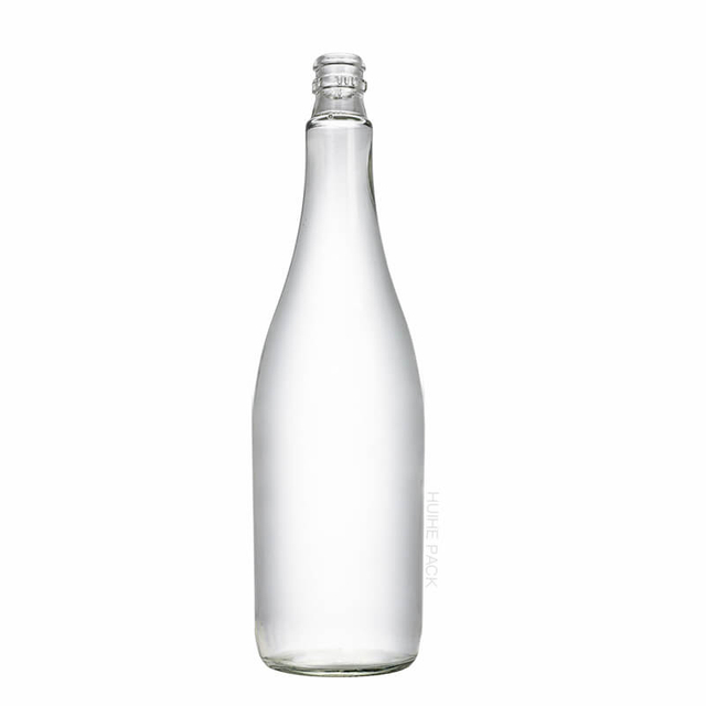 785 ml bulk glas frugtjuice drikkevareflaske med kroneh&aelig;tte