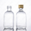 50ml Square Transparent Flint Glass Shot Bottles of Alcohol