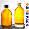 200ml 700ml Amber Clear Glass Liquor Bottle with Screw Cap