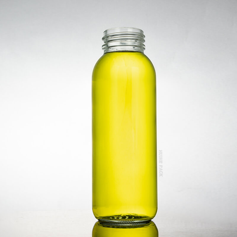 320ml 450ml glass beverage bottle wide mouth (12)