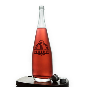 Fruit Wine Glass Bottle with Screw Cap