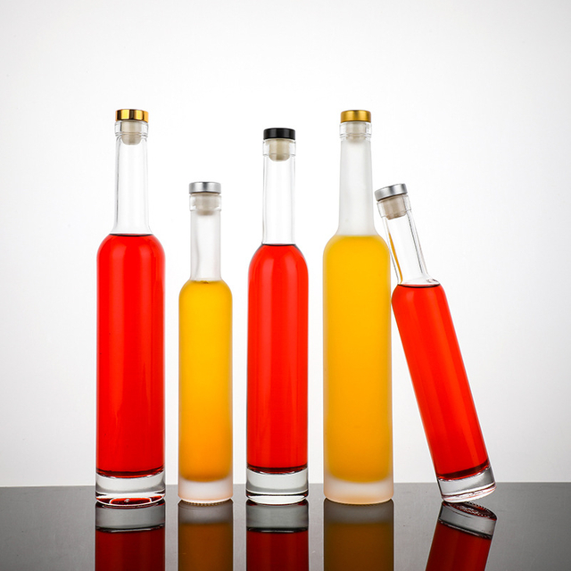 200 ml 375 ml 500 ml Małe szklane butelki wina lodowego Eiswein z korkiem