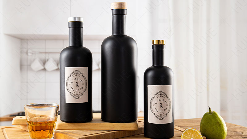 Classic Round Liquor Bottle - aspect liquor bottle