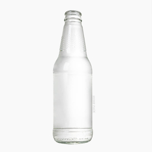 315ml Cylinder Glass Carbonated Beverage Bottle with Crown Cap