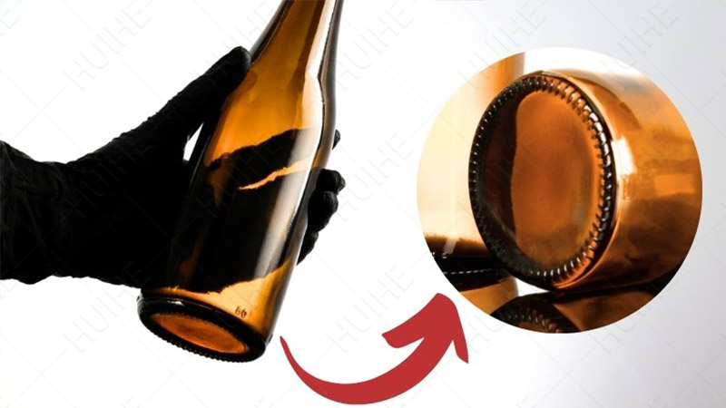 Beer Bottles Ridges on the Bottom - beer bottom