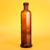 Personalized Hexagon 50cl Amber Glass Whiskey Bottles