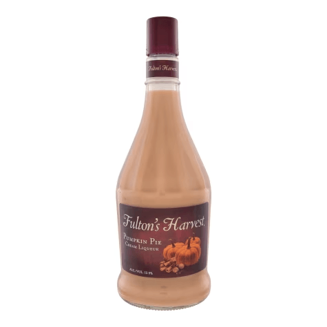 750ml Fultons Harvest Pumpkin Pie Cream bottle