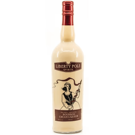 750ml Liberty Pole Spirits Bourbon Cream bottle