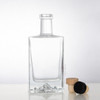 Snow Mountain Base 500ml Square Glass Liquor Bottle