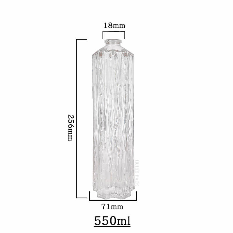 wavy lines liquor bottle-capacity