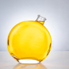 Unique Design Spherical Clear Glass Mead Bottle Liquor Bottle