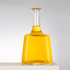 Trapezoidal-body Long Slim Neck 750ml Glass Liquor Bottle