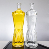 1500ml Unique Design Hourglass Shape Spirit Bottle with Metal Cork
