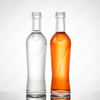 Factory Wholesale 50ml Round Clear Glass Miniature Spirit Bottles
