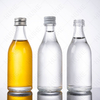 Bulk 50ml Round Clear Flint Glass Little Bottles of Alcohol
