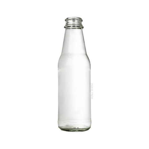 375ml Clear Glass Beverage Bottle for Kombucha Juice Lemonade