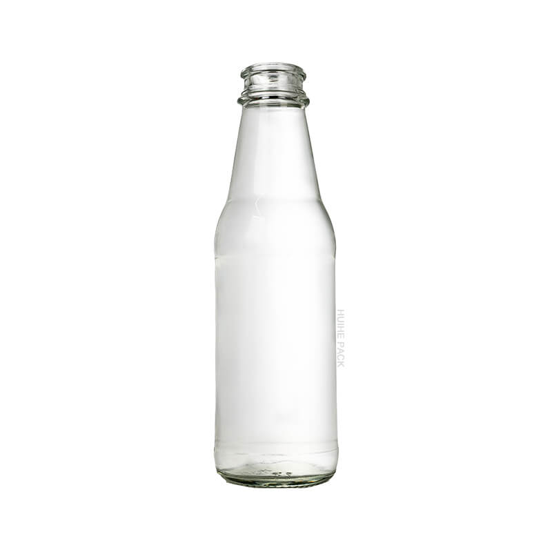 375ml Clear Glass Beverage Bottle for Kombucha Juice Lemonade
