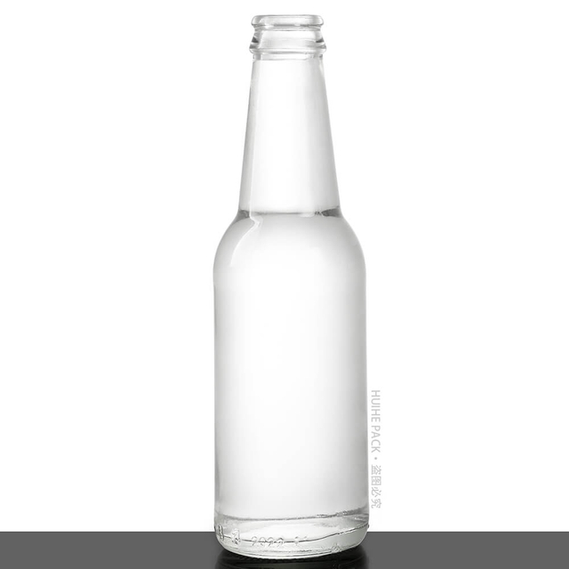 Γυάλινη φιάλη 250ml Flint Clear Carbonated Apple Cider με καπάκι κορώνας 26mm
