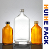 200ml 700ml Amber Clear Glass Liquor Bottle with Screw Cap