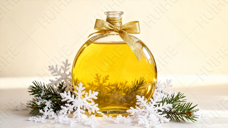 5 Types of Christmas Liquor Bottles - round liquor bottle