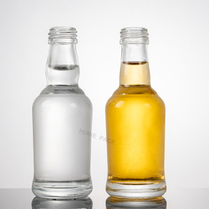 Clear Tennessee Miniature Booze Bottles for Whisky Rum Tequila