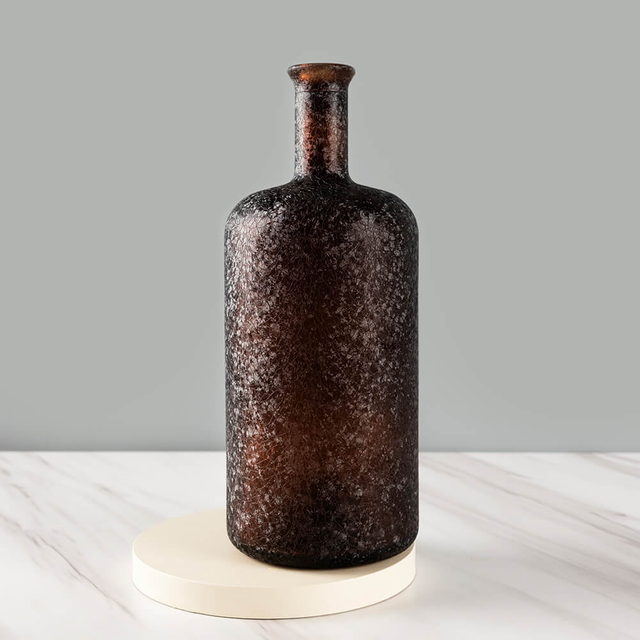 Cracking Amber 375ml 750ml 1140ml Juniper Glass Liquor Bottle