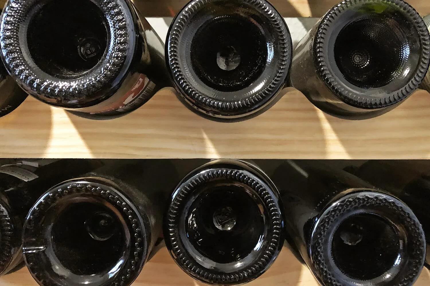 wine bottle punt