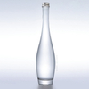High-end 450ml Transparent Glass Mineral Water Bottle 