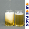 Clear High Borosilicate Glass Beer Bottle Factory Wholesale