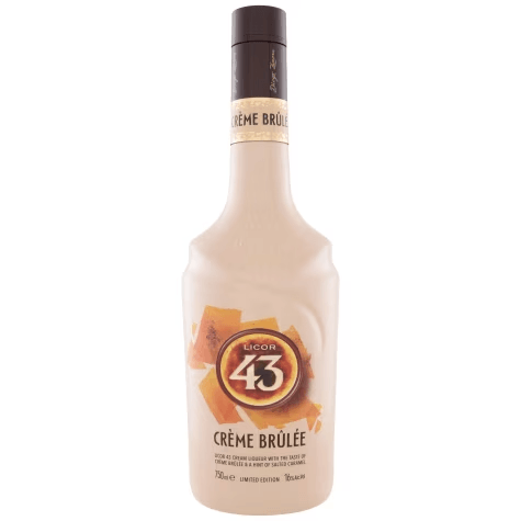 750ml Licor 43 Creme Brulee Liqueur bottle