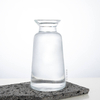 Flared Neck Wide-mouth Tapered Glass Liquor Bottle
