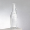 Bulbous Body Slim Neck Liquor Mead Bottle with Handle
