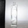  Irregular Geometric Patterns Rectangle Glass Liquor Bottle