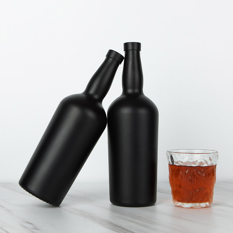 black tennessee glass bottle