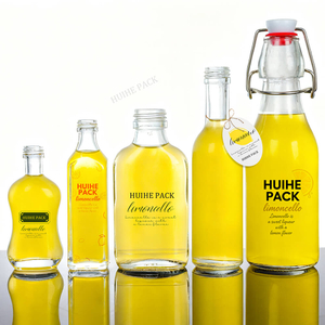 Bulk Mini Small Limoncello Bottles Wholesale with Bar Top Neck Finish