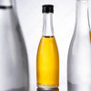 50ml Round Clear Flint Glass Mini Tequila Bottles