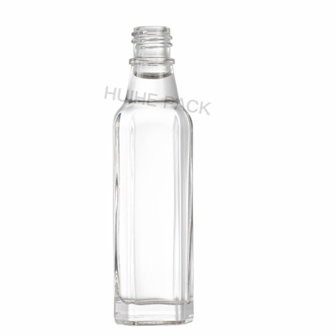 Modern Design 50ml Mini Liquor Bottle with Screw Cap Bulk
