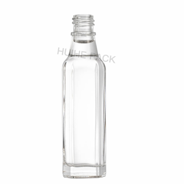 Modern Design 50ml Mini Liquor Bottle with Screw Cap Bulk