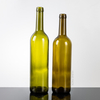 750ml Green Glass Bordeaux Wine Bottle with T-cork