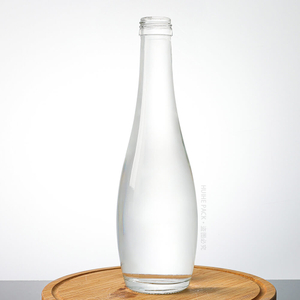 330ml Glass Soda Beverage Water Drinking Bottle with Screw Cap