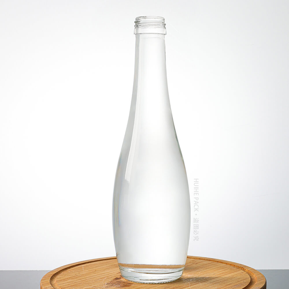 330ml Glass Soda Beverage Water Drinking Bottle with Screw Cap