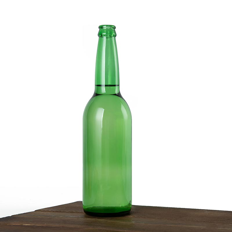 green beer glass bottle