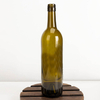 Customised Label Screw Top Wine Glass Bottle with Indent