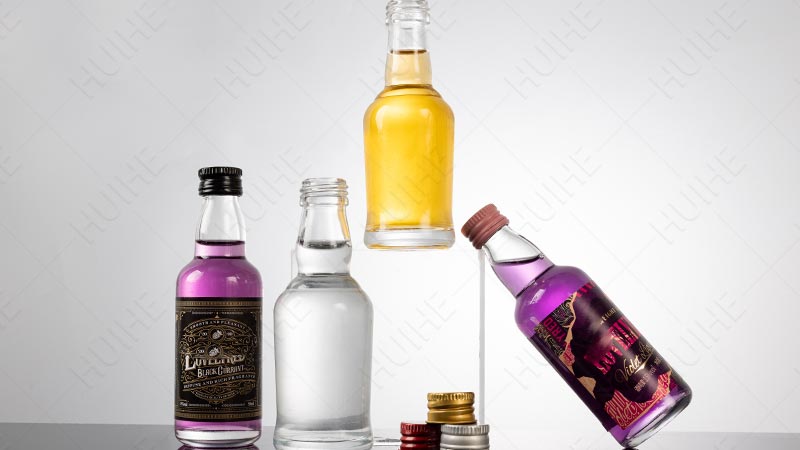 Different Glass Vodka Bottle Sizes - mini vodka bottle