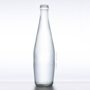 330ml Glass Water Drinking Bottle with Leak Proof Lid Reusable