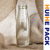 Food-grade 500ml Cylinder Clear Glass Coffee Milk Beverage Bottle