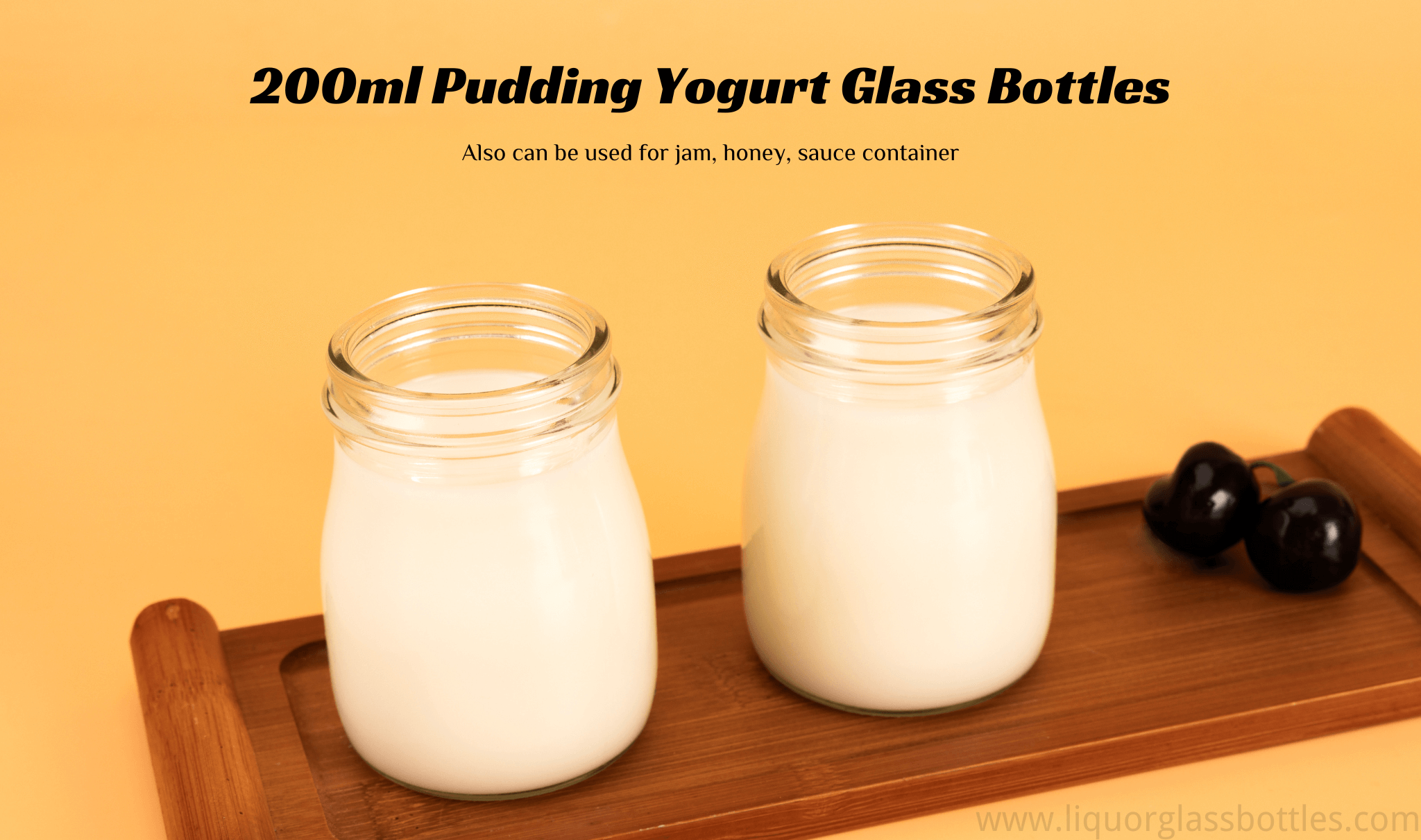 pudding glass jar