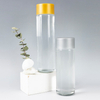 Cylindrical Voss Artesian Still Water Glass Bottle with Screw Cap