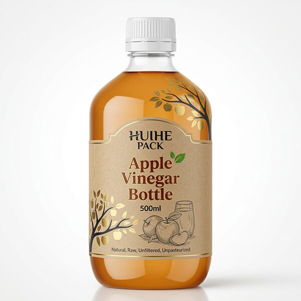 500ml Round Vinegar Glass Bottle